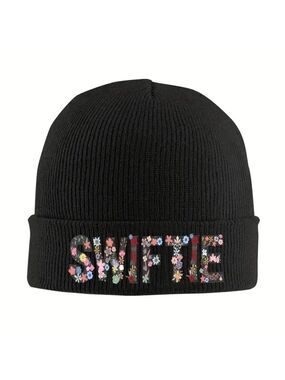 Taylor Swift “Swiftie” Beanie One Size - Black, Unisex